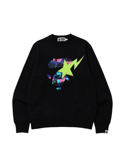 A BATHING APE® BAPE x Kid Cudi Crew Neck 'Black'