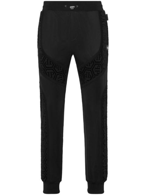 PHILIPP PLEIN logo-patch track pants