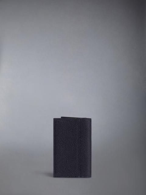 Thom Browne PEBBLE GRAIN BUSINESS CARD HOLDER