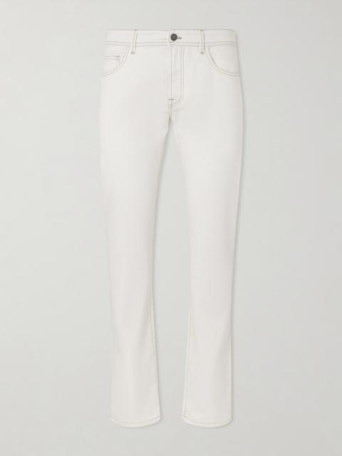 Canali Slim-Fit Straight-Leg Jeans