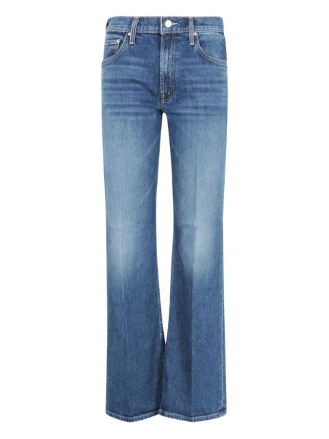 MOTHER logo-patch jeans