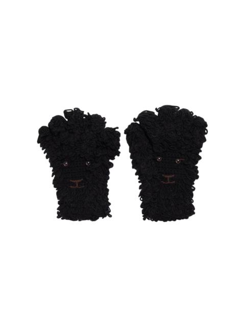 doublet Doublet Sheep Face Gloves 'Black'