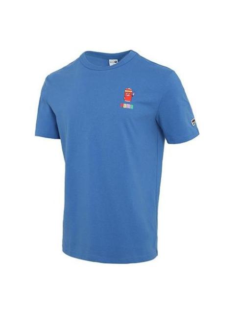 PUMA Downtown Graphic T-Shirt 'Blue' 531335-13