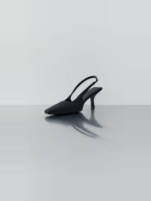 PRE-ORDER: Paris Sling Back Kitten Heel - Black