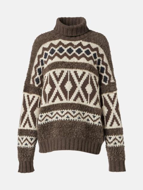 Brunello Cucinelli intarsia-knit sweater