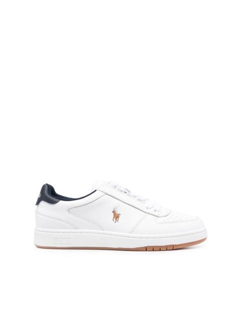 Polo Ralph Lauren Court logo-embroidered sneakers