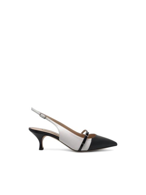 CASADEI Winnie buckled slingback pumps