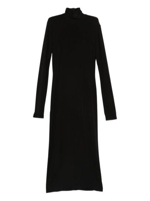 NORMA KAMALI turtleneck midi dress