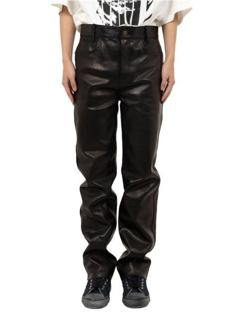 Maison MIHARAYASUHIRO "MASSES x MMY" Horse Leather Pants