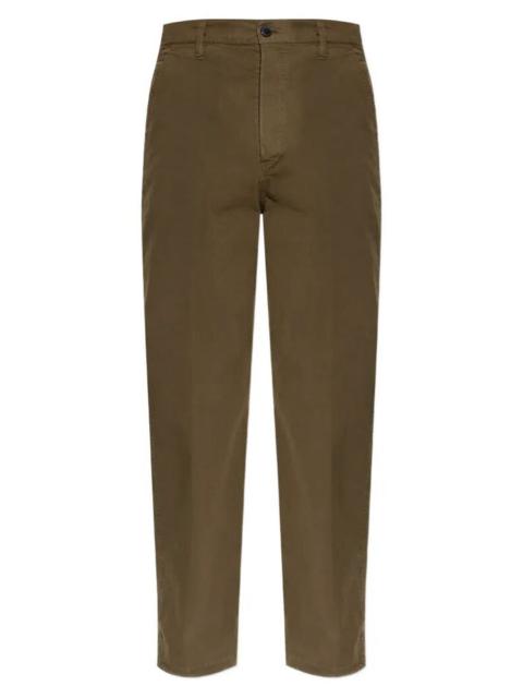 Dries Van Noten PICKERBYS COTTON PANTS WITH SIDE POCKET