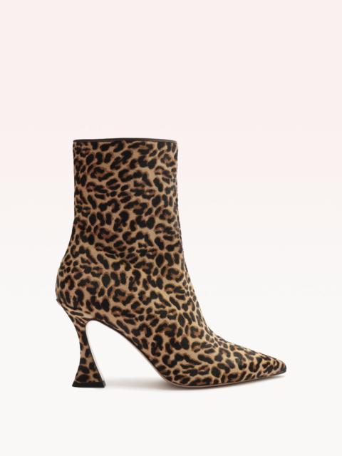 ALEXANDRE BIRMAN BELL BOOTIE 85 LEOPARD