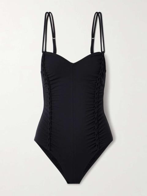 Almira ruched swimsuit