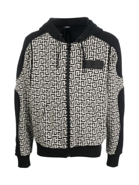 MONOGRAM-LOGO HOODIE
