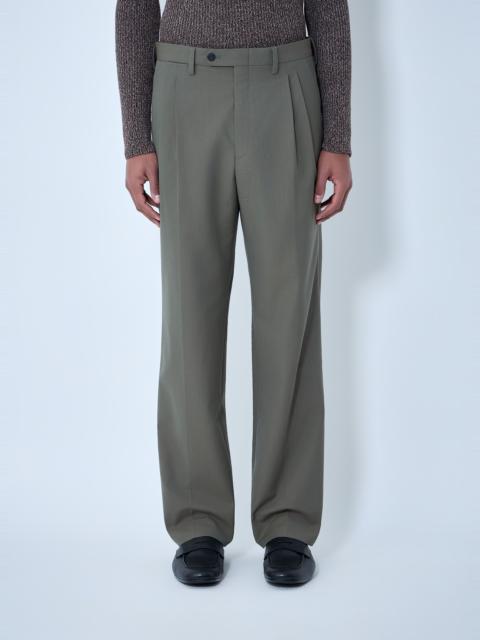 Prada Wide-Leg Wool Pants