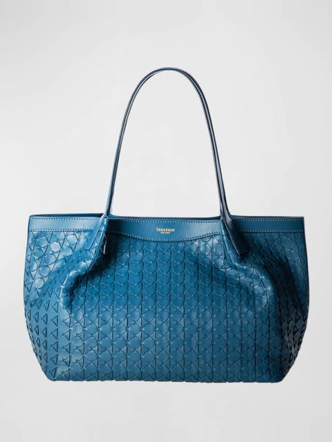 Secret Small Mosaic Leather Tote Bag