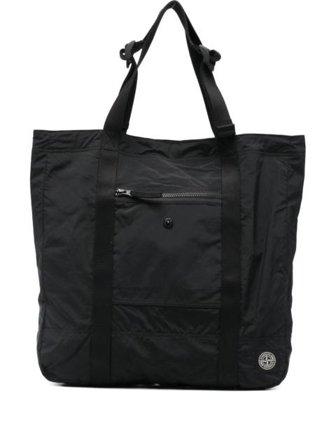 Stone Island Stone Island Logo-patch Tote Bag