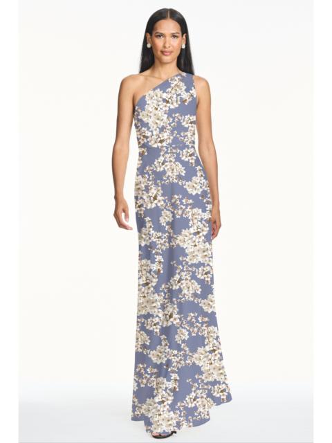 SACHIN & BABI DELPHINE GOWN - WISTERIA CHERRY BLOOMS