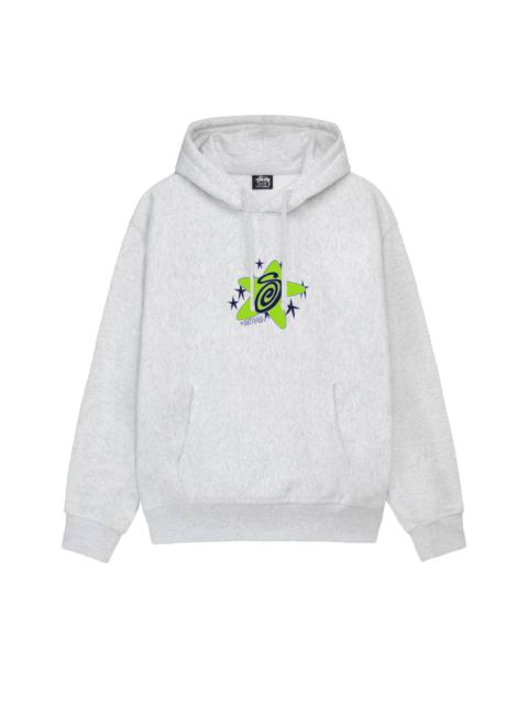 Vespa ★人気★【Stussy】★David Carson Heather★ Hoodie★Ash