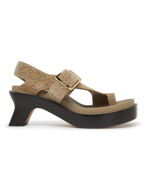 Loewe Ease heel sandal 90