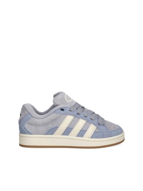 adidas suede three-stripe sneakers
