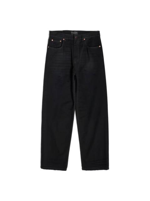 BALENCIAGA Women's Loose Fit Jeans in Black