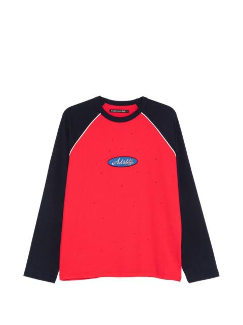 Andersson Bell long-sleeve logo T-shirt