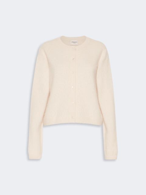 WEEKEND Max Mara ESPOSTO Wool and cashmere yarn cardigan - ICE