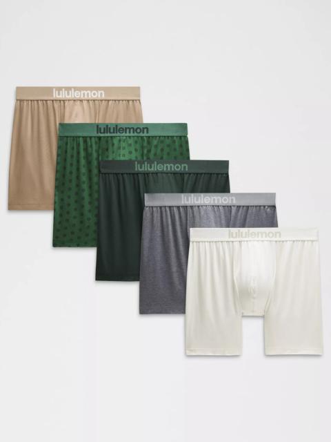 lululemon Always In Motion Boxer Brief 5" *5 Pack