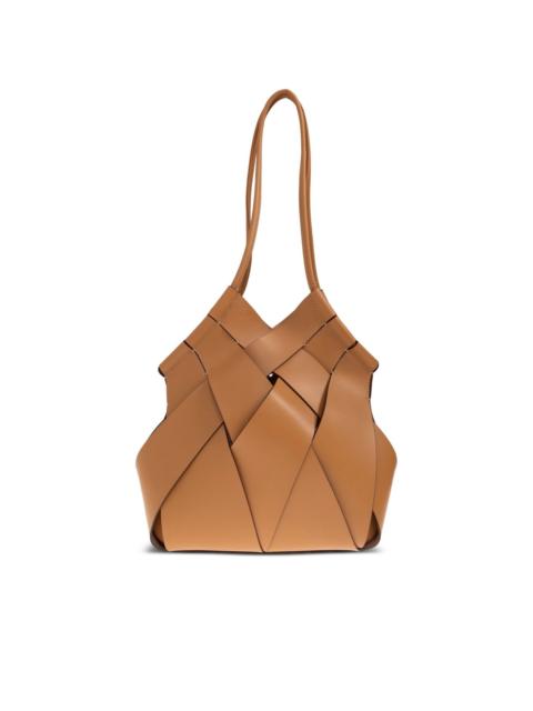 ULLA JOHNSON Charlotte woven leather tote bag