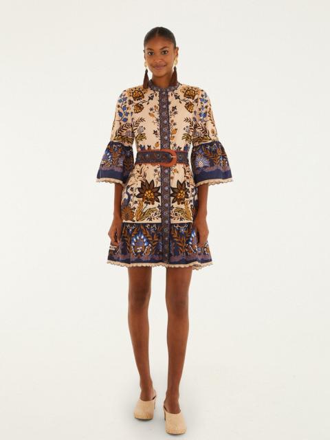 Pink Marvelous Garden Organic Cotton Mini Dress