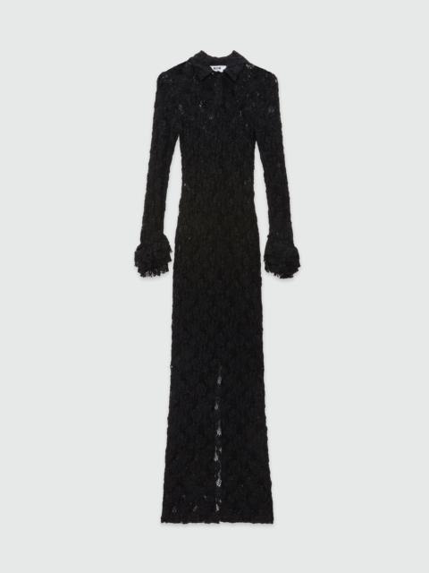 MSGM Long lace dress | REVERSIBLE