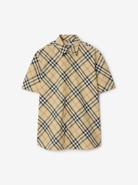 Burberry Check Cotton Shirt