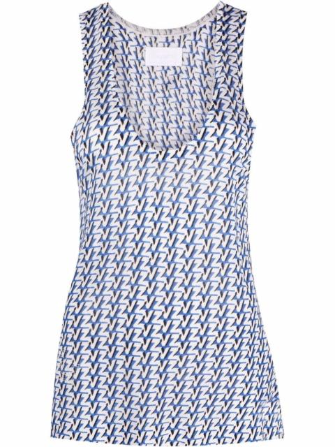 Zadig & Voltaire Lee monogram-print tank top