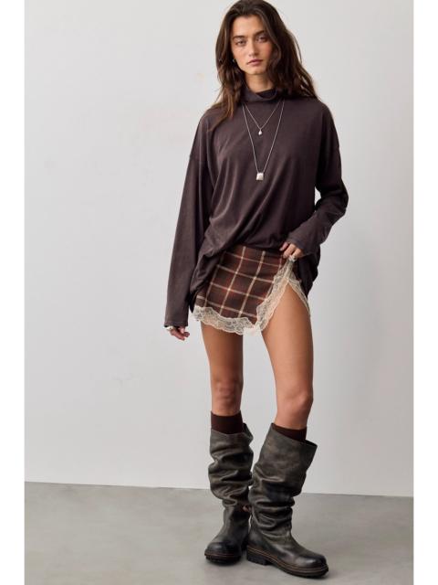 FREE PEOPLE Avani Postage Mixed Mini Skirt