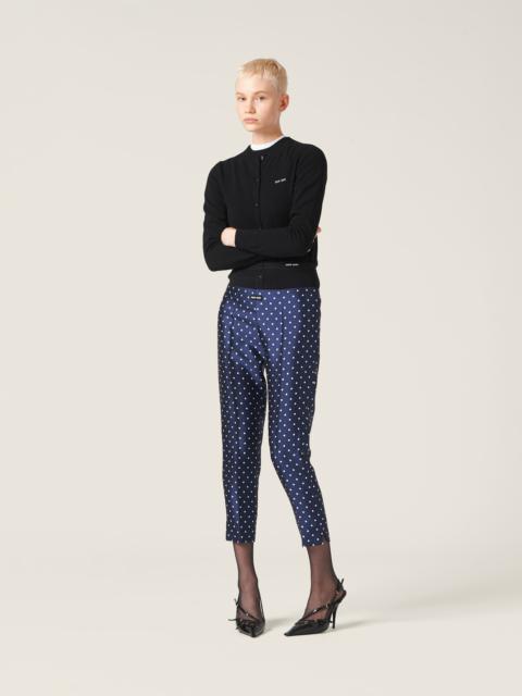 Miu Miu Cashmere knit cardigan