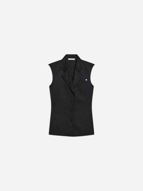 MODEST JACQUARD VEST