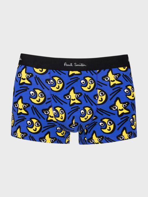 Paul Smith 'Star And Moon' Print Trunks