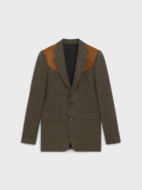 CELINE CLASSIC JACKET IN TWEED
