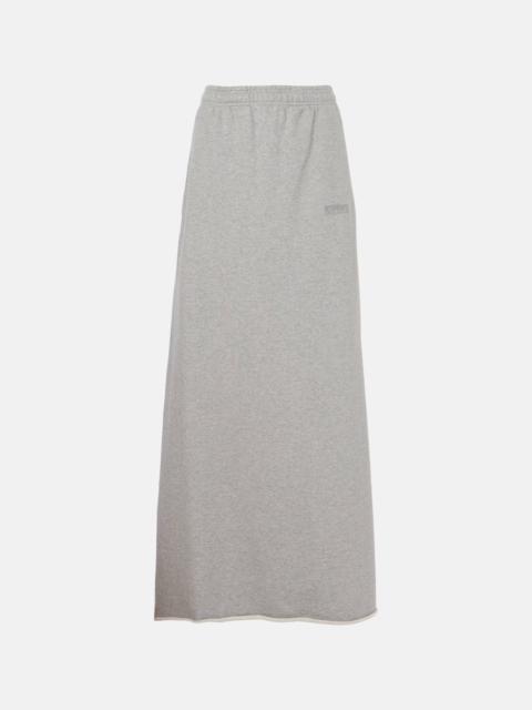 VETEMENTS Molleton cotton-blend maxi skirt