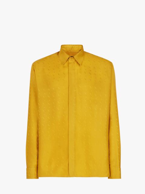 FENDI Yellow silk shirt