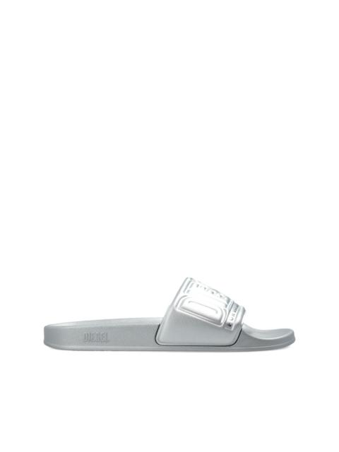 Diesel embossed logo slide