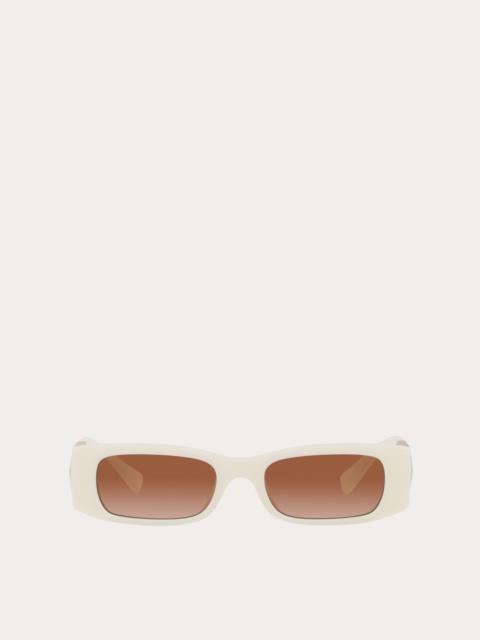 Valentino RECTANGULAR ACETATE FRAME ROMAN STUD
