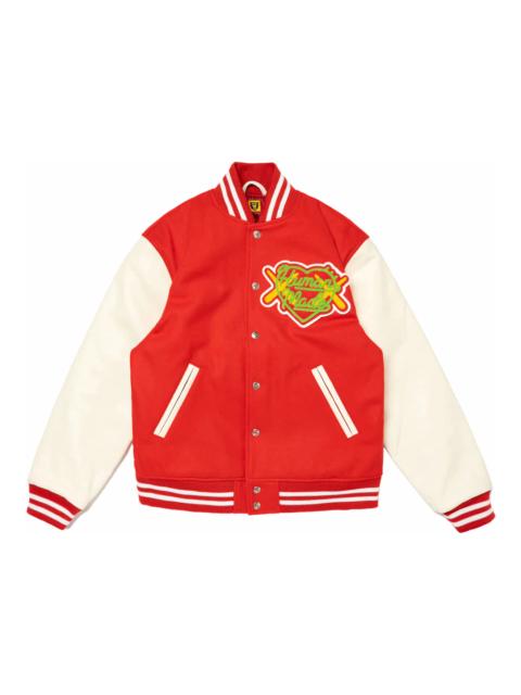Human Made Human Made x KAWS Varsity I Jacket Red