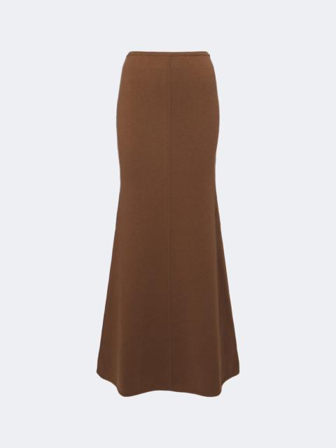 Max Mara Wool and cashmere maxi skirt