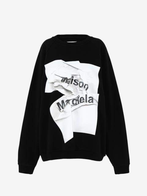 Maison Margiela Logo oversized sweatshirt