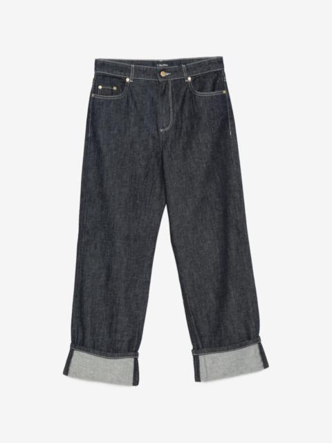 'S Max Mara Poggio turn-up cuff jeans