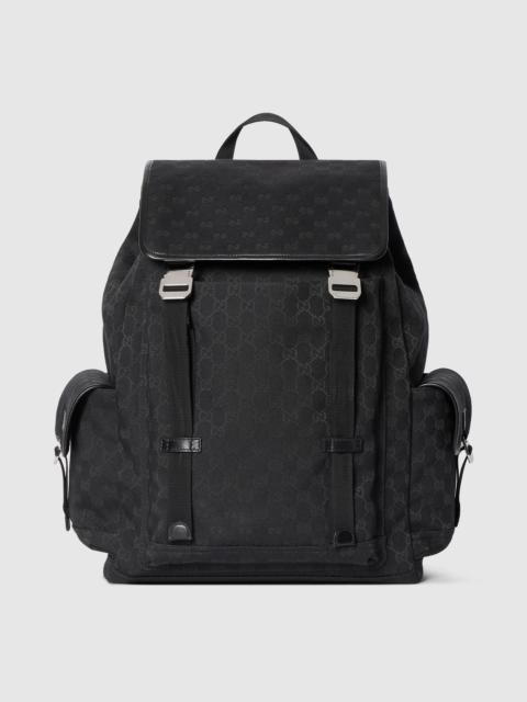 GUCCI GG canvas large backpack