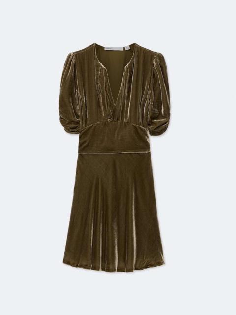 ALLSAINTS ENA VELVET MINI DRESS