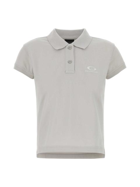 Light Grey Piquet Polo Shirt