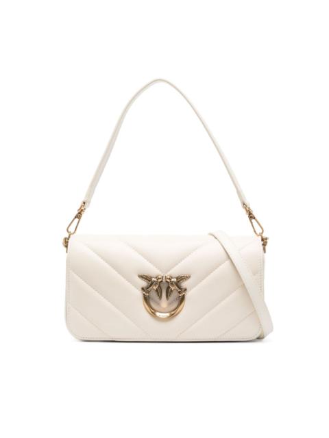 PINKO Love Birds quilted leather bag